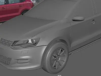 CAR  POLO GT 3D model