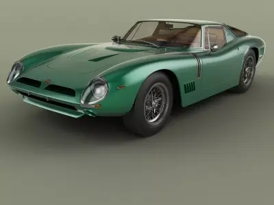 Bizzarrini GT 5300 Strada Alloy 3D model