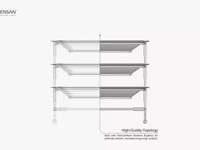 Tiered Serving Stand 3D print model