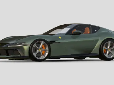 Ferrari 12 Cilindri  3D model