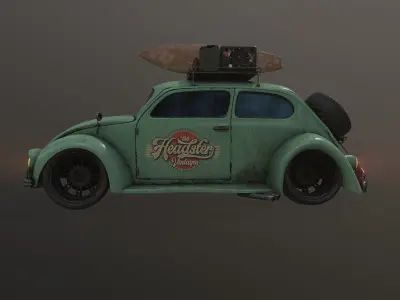 volkswagen beetle  3D model