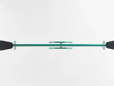 Playground Seesaw 3D model