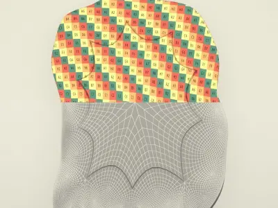 Blue Mirror 3D model