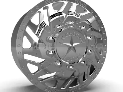 AMERICAN FORCE N13 DERANGE DRW WHEEL 3D print model