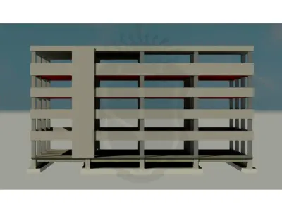 Revit Structural Model 3D model