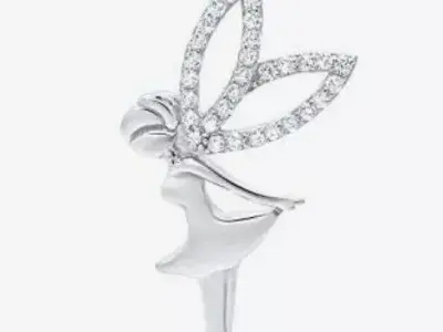 Angel Necklace  Free 3D print model