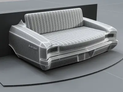 Chevrolet Chevelle ss Sofa 3D model