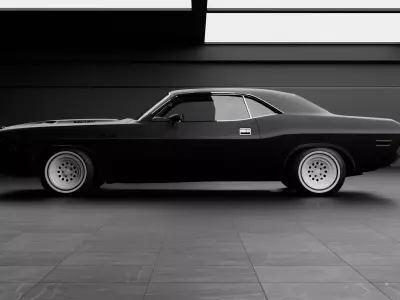 1970 Challenger RT 426 Hemi 3D model