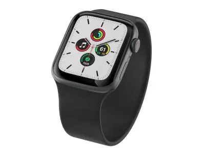 Apple Watch SE Black 3D model