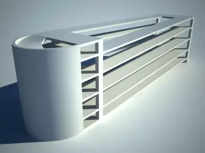 Parking Garage Free 3D model