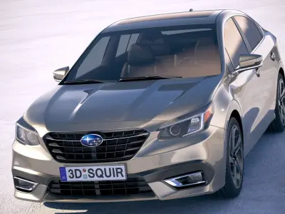 Subaru Legacy 2020 3D model