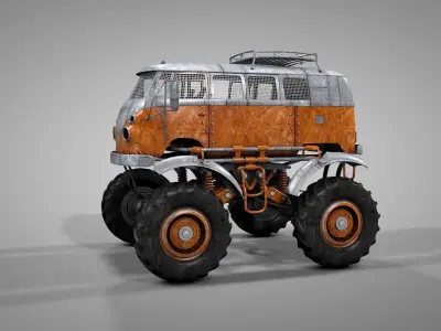 Monster Truck 8 3D model