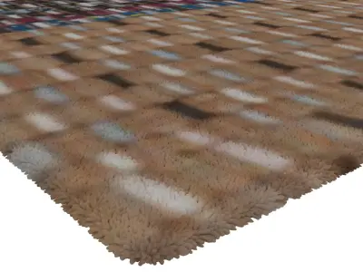 Rug Set 253 3D model