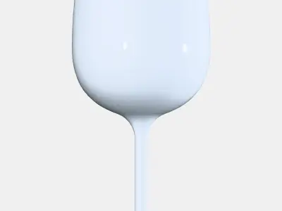 STORSINT White wine glass Low-poly 3D model