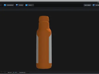 E3D - Moto Scooter Engine Oil 3D model