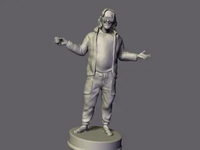 The Dude The Big Lebowski 3D print model