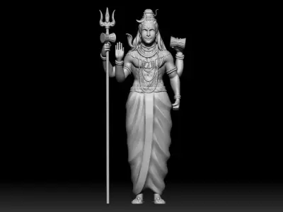 Lord SHIVA  3D print model