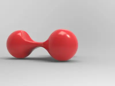 Trine Bench Low-poly 3D model