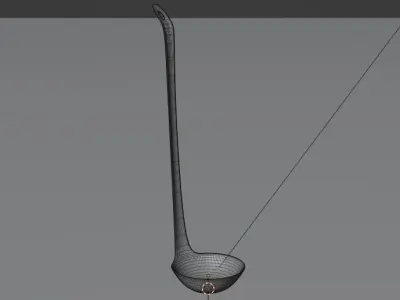 Basic Ladle Free 3D model