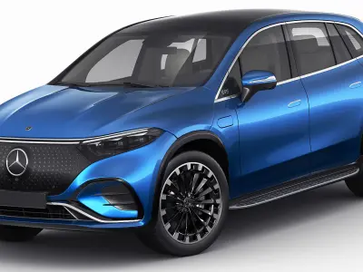 Mercedes EQS SUV 2023 3D model