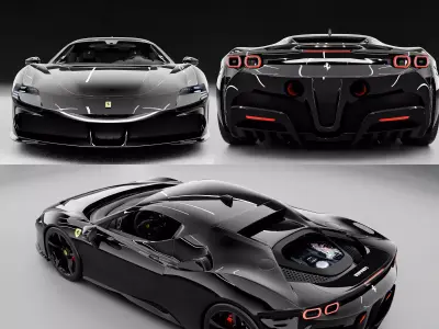 Ferrari SF90 Stradale 3D model