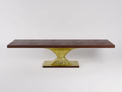 Luxury table Low-poly 3D model