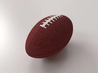 American Football 3D model