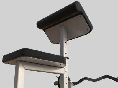 Scotts bench 01 3D model