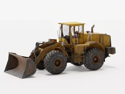 bulldozers 3D model