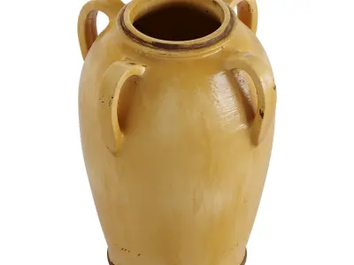 Altman Handcrafted Ceramic Vase 02 3D model