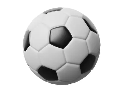 Soccer Ball 3D model 32