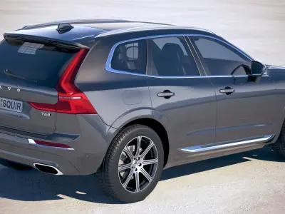 Volvo XC60 2018 3D model
