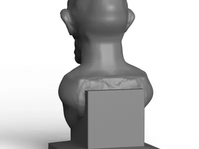 Print Ready 3D Ape Statue 3D print model