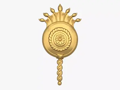 Classic decor ornament 225 3D model