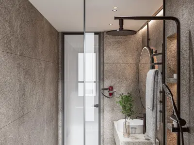 Bathroom  1 3D model