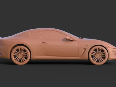 Maserati GranTurismo MC Stradale 3D print model