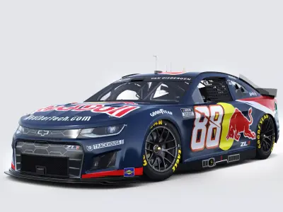 Chevrolet Camaro Nascar RedBull Van Gisbergen 2025 3D model