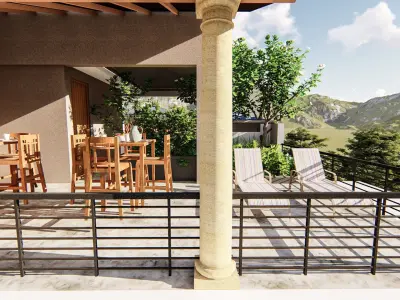 Exterior  interior high quality 3d House  model  3D model
