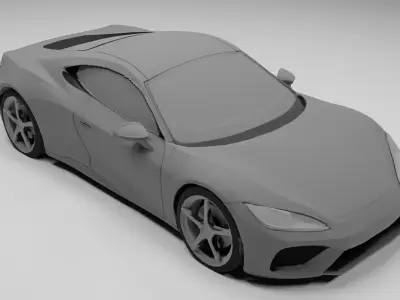 Ferrari 488 Fictional 3D model