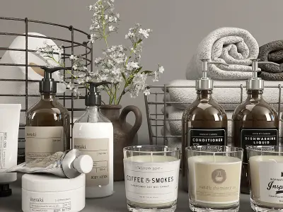 Bathroom Decor 2 3D model