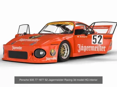 Pack Porsche 935 car HQ interior