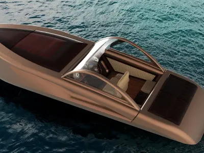 Speedboat Concept 3D model