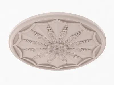 Classic Ceiling Medallion 59 3D model