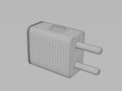 3D Mobile Charger 3D model
