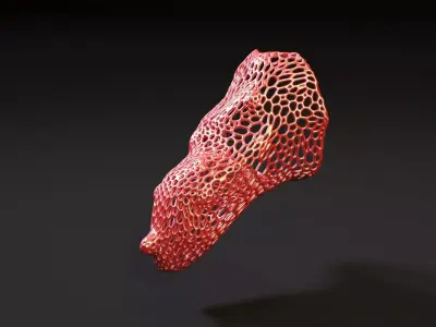 Halloween Witch Nose for Cosplay 3D print model