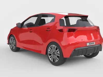Generic Modern Hatchback 2015 3D model