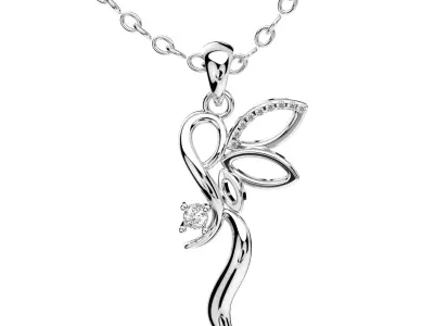 Light Jewelry Diamond Pendent 3D ShowCase- X008-V2 3D print model