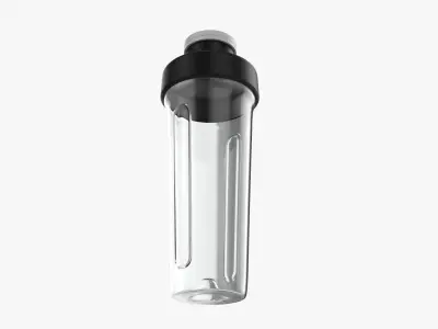 Blender bottle 3D model