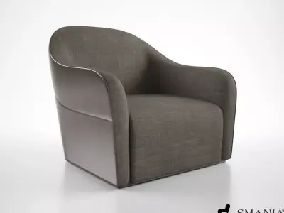Smania Gramercy armchair 3D model