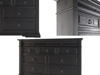 Charleston dresser 3D model